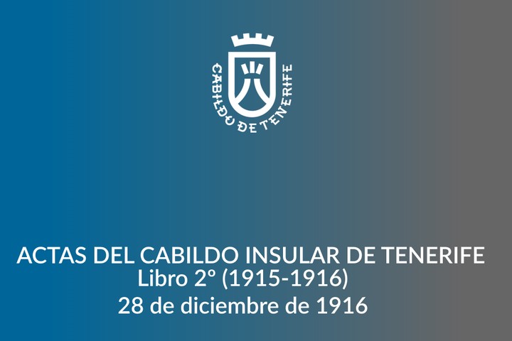 Imagen de Actas del Cabildo Insular de Tenerife - Libro 001 1913-1914