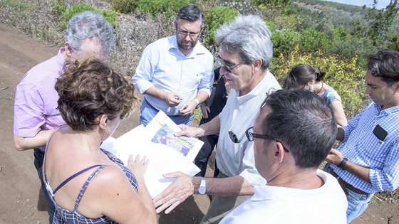 Imagen de Tenerife contará con uno de los cuatro radiotelescopios de la red atlántica para medir el nivel del mar y los desplazamientos de las placas tectónicas 