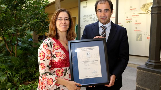 Imagen de El Museo de la Naturaleza y el Hombre del Cabildo renueva el Certificado de Accesibilidad Universal de AENOR