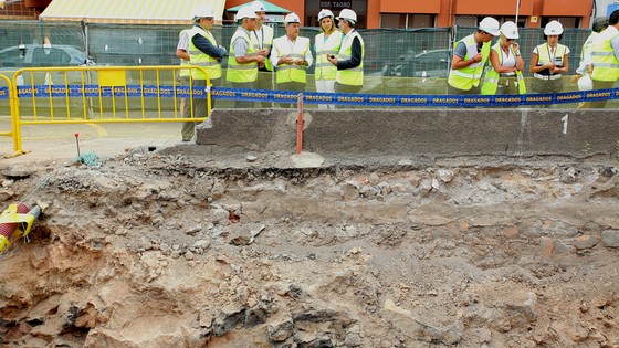 Imagen de El Cabildo y el Ayuntamiento supervisan las obras de la avenida de Venezuela que avanzan a buen ritmo