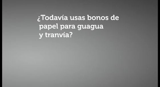 Imagen de ¿Bonos de papel?... ¡Viajar con Vía-Móvil es más cómodo y barato!