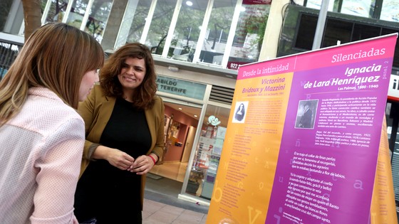 Imagen de El Cabildo realiza una exposición sobre  escritoras canarias con motivo del Día del Libro