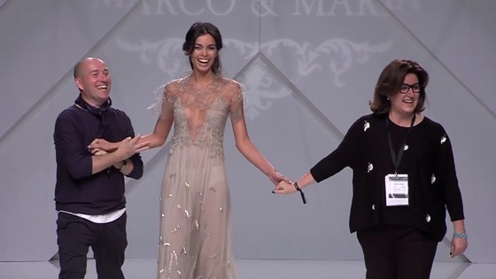 Imagen de La firma Marco&María de Tenerife Moda del Cabildo vuelve a cautivar en la Barcelona Bridal Fashion Week