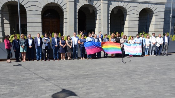 Imagen de El Cabildo guarda un minuto de silencio en homenaje a las víctimas del tiroteo en Orlando