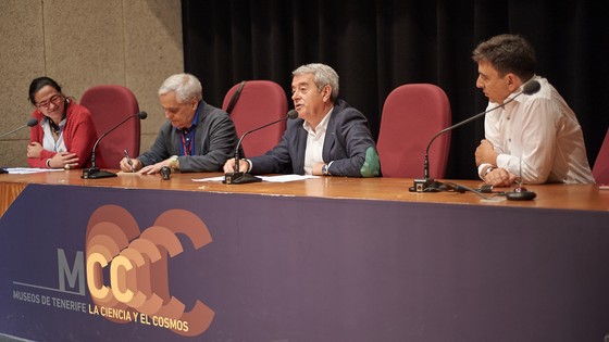 Imagen de El periodista Juan Cruz declara en el Museo de la Ciencia y el Cosmos que “Canarias es una de las tres grandes capitales del cielo del mundo”