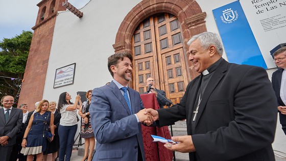 Imagen de Cabildo y Obispado concluyen la restauración  de la iglesia de las Nieves de Taganana