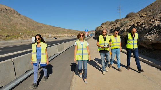 Imagen de El Cabildo comienza las obras de drenaje en la rotonda de Guaza para evitar desbordamientos