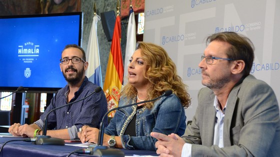 Imagen de El Cabildo apoya Radio Himalia, un proyecto en primera persona para sensibilizar sobre salud mental