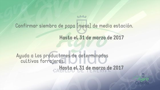 Imagen de Agrocabildo Semanal 3 de marzo de 2017