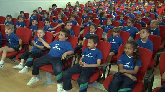 Imagen de El Cabildo cierra su campaña de sensibilización turística en colegios con 150 niños del Colegio Pureza de María