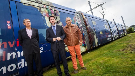 Imagen de Metrotenerife y Zona Comercial Tranvía presentan la nueva campaña de Navidad 2014