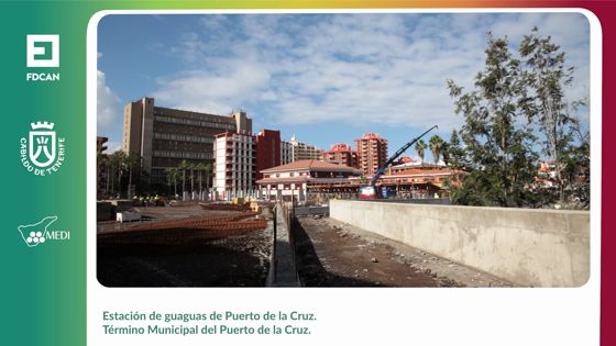 Imagen de Actuación MEDI. Parada de Guaguas Puerto de la Cruz