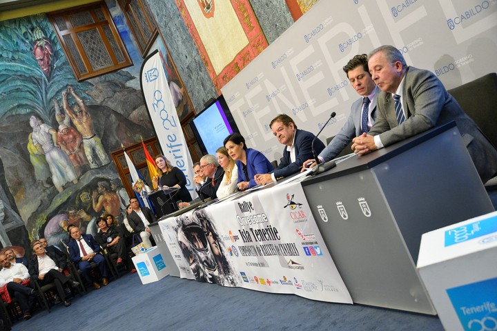 Imagen de El Cabildo acoge la presentación del XLIV Rallye Orvecame Isla Tenerife Trofeo TGAS