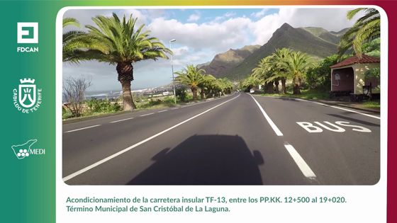 Imagen de Actuación MEDI.  Píldora Informativa 'Acondicionamiento de la carretera insular TF-13'