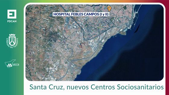 Imagen de Actuación MEDI Nuevos centros sociosanitarios Santa Cruz de Tenerife