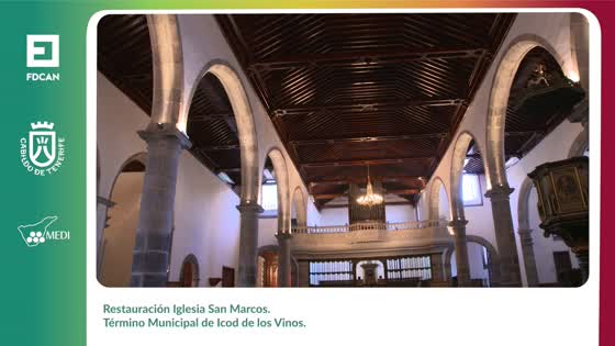 Imagen de Actuación MEDI Restauración Iglesia de San Marcos de Icod de los Vinos