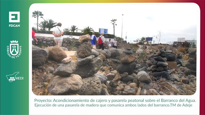 Imagen de Actuación MEDI. Píldora Informativa Pasarela Barranco del Agua en Adeje