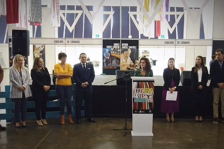 Imagen de Inauguración de la XXXV Feria de Artesanía de Canarias