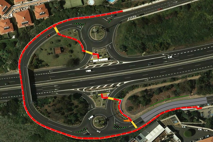 Imagen de El Cabildo hará un itinerario peatonal entre las paradas de guaguas de la Quinta en la TF-5