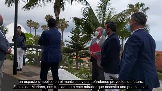 Imagen de El Cabildo entrega a El Sauzal la obra de mejora del entorno de la plaza de San Pedro