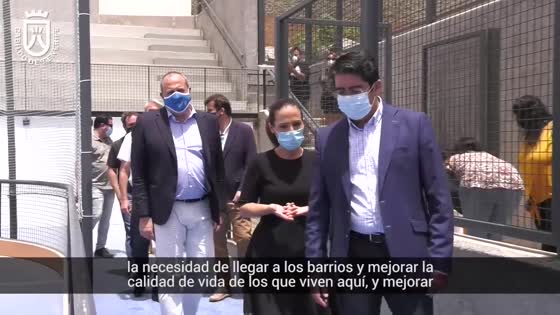 Imagen de El Cabildo invierte 462.000 euros en el nuevo espacio deportivo de Somosierra