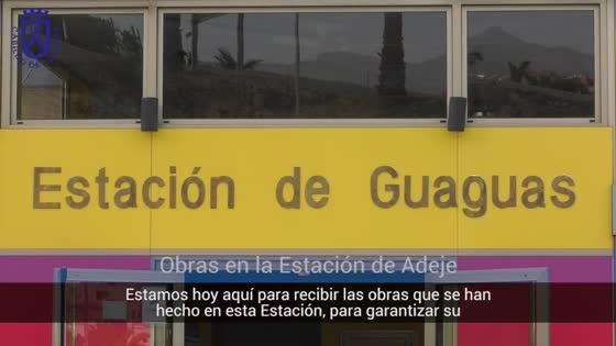 Imagen de La ampliación de la estación de Costa Adeje optimiza el transporte público de la Red Sur 