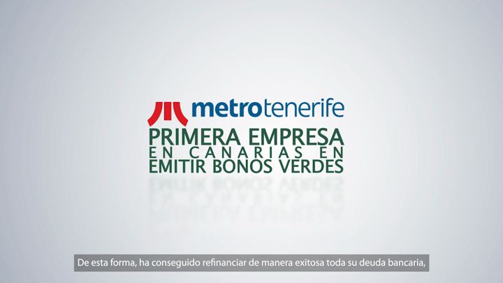 Imagen de Metrotenerife, primera empresa en Canarias en emitir Bonos Verdes