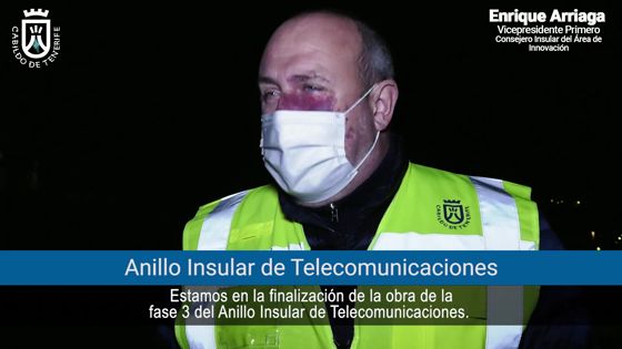 Imagen de El Cabildo culminará la tercera fase del anillo insular de telecomunicaciones en unas semanas