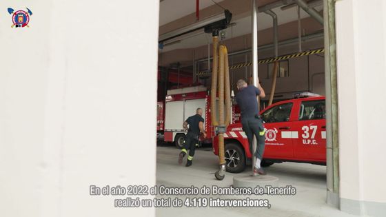 Imagen de Bomberos de Tenerife atendió 4.119 intervenciones el año pasado, un 9,4% más que en 2021