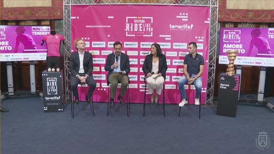 Imagen de Tenerife acoge el Giro d’Italia Ride Like a Pro Spain por segundo año consecutivo