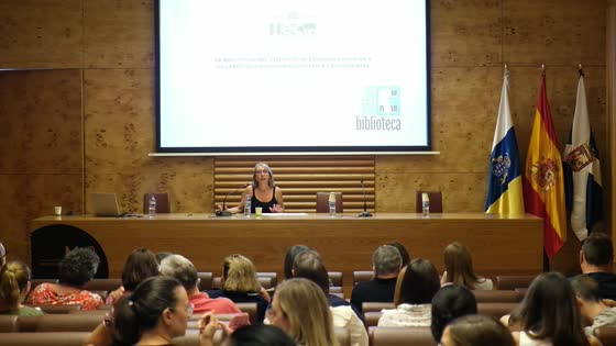 Imagen de La Biblioteca del Instituto de Estudios Canarios y su labor de difusión bibliográfica y documental. María Jesús Febles Díaz