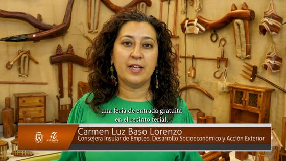 Imagen de Invitación de Carmen Luz Baso, consejera insular a la VI Feria Tricontinental de Artesania