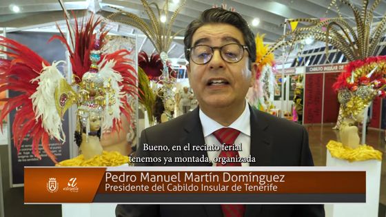 Imagen de Invitación de Pedro Martín, presidente del  Cabildo de Tenerife VI Feria Tricontinental de Artesania