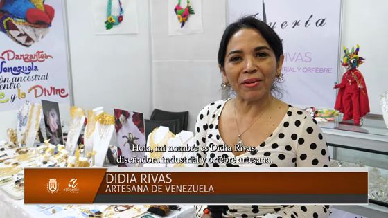 Imagen de DIDIA RIVAS. Invitación a la VI Feria Tricontinental de Artesania