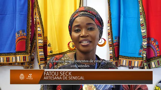 Imagen de FATOU SECK. Invitación a la VI Feria Tricontinental de Artesania