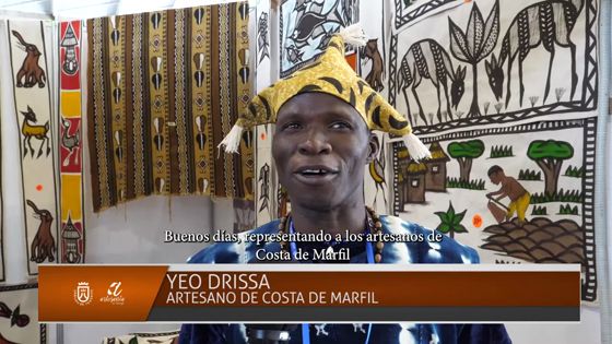 Imagen de YEO DRISSA. Invitación a la VI Feria Tricontinental de Artesania
