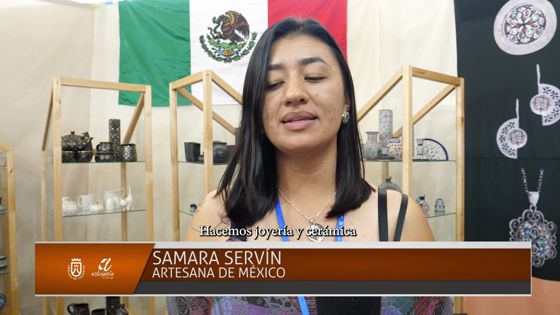 Imagen de SAMARA SERVIN. Invitación a la VI Feria Tricontinental de Artesania
