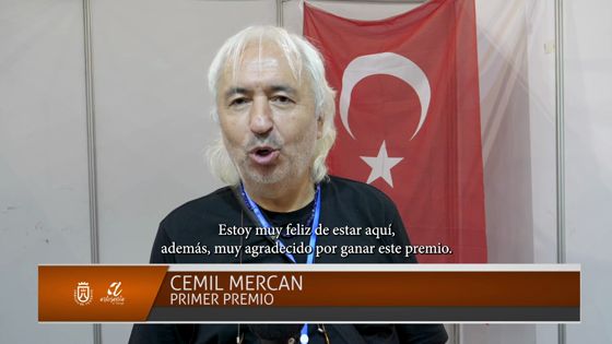 Imagen de CEMIL MERCAN prmer premio MAIT. VI Feria Tricontinental de Artesania