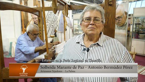 Imagen de Invitacion de Solbeida Morante y Antonio Bermúdez a la XXXIX Feria de Artesania de Canarias