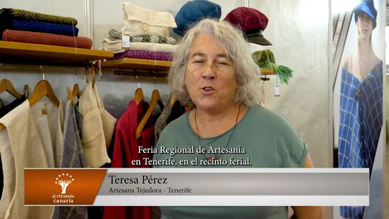 Imagen de Invitacion de Teresa Pérez a la XXXIX Feria de Artesania de Canarias
