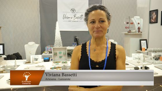 Imagen de Invitacion de Bibiana Basetti a la XXXIX Feria de Artesania de Canarias