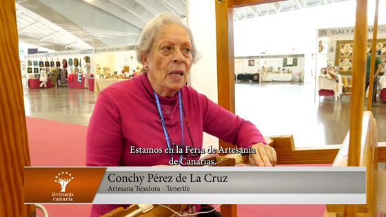 Imagen de Invitacion de Conchy Pérez de la Cruz a la XXXIX Feria de Artesania de Canarias