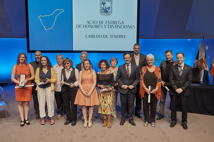 Imagen de El Cabildo reconoce la trayectoria de 11 personalidades del mundo cultural y deportivo de Tenerife