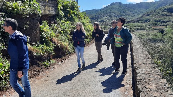 Imagen de Finalizan las mejoras de la pista de Los Dornajos del Parque Rural de Teno