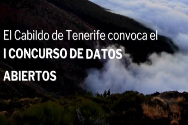 Imagen de I Concurso de Datos Abiertos del Cabildo Tenerife