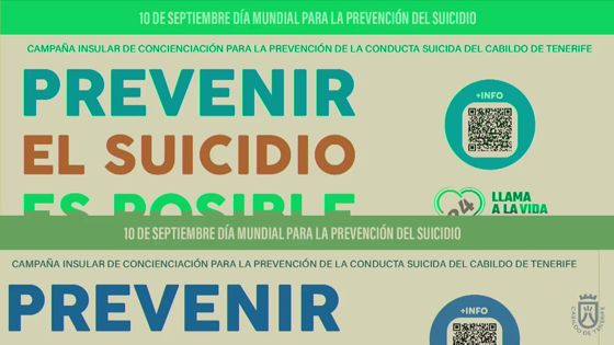 Imagen de El Cabildo pone en marcha una campaña para prevenir conductas suicidas