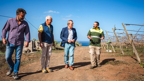 Imagen de Cabildo y Ayuntamiento de San Miguel firman un convenio para ubicar una Agencia de Extensión Agraria en el municipio