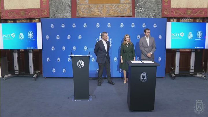 Imagen de El Cabildo y la Fundación CD Tenerife impulsan la innovación, el emprendimiento y la transferencia tecnológica