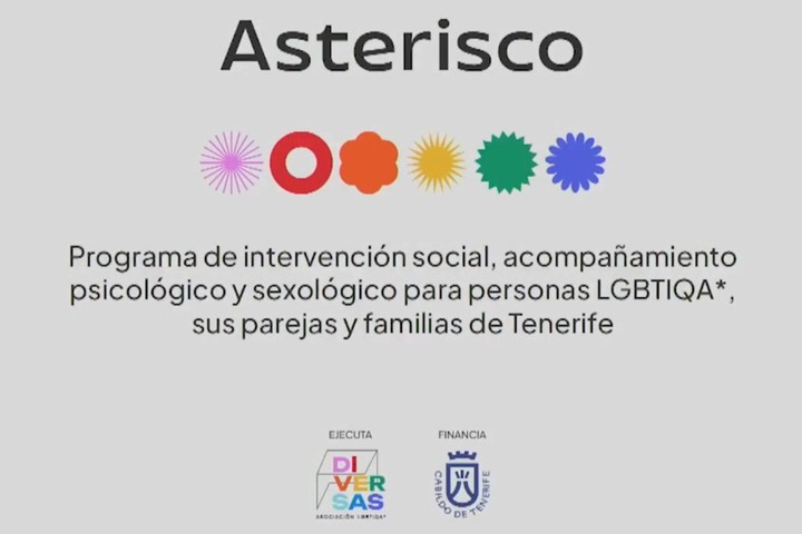 Imagen de El proyecto Asterisco realiza más de 2.500 intervenciones del Colectivo LGBTIQA+ en Tenerife