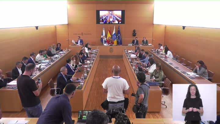 Imagen de Pleno extraordinario del Cabildo de Tenerife, 28 de noviembre de 2024